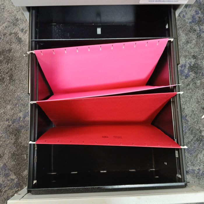 2 Drawer Box/File Pedestal File Cabinet