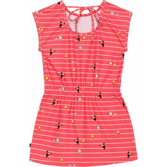 Beach Dress Stripe/Fruit