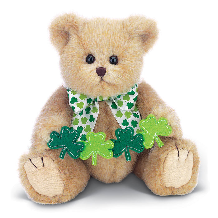 Bearington Collection - Shamrock Lucky Bear Plush Toy Stuffed Plushie 161980