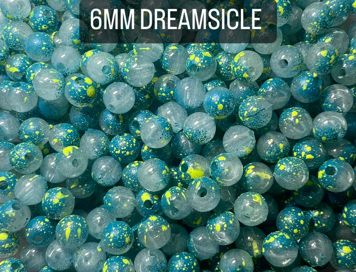 Bloop beads trout beadz dreamsicle