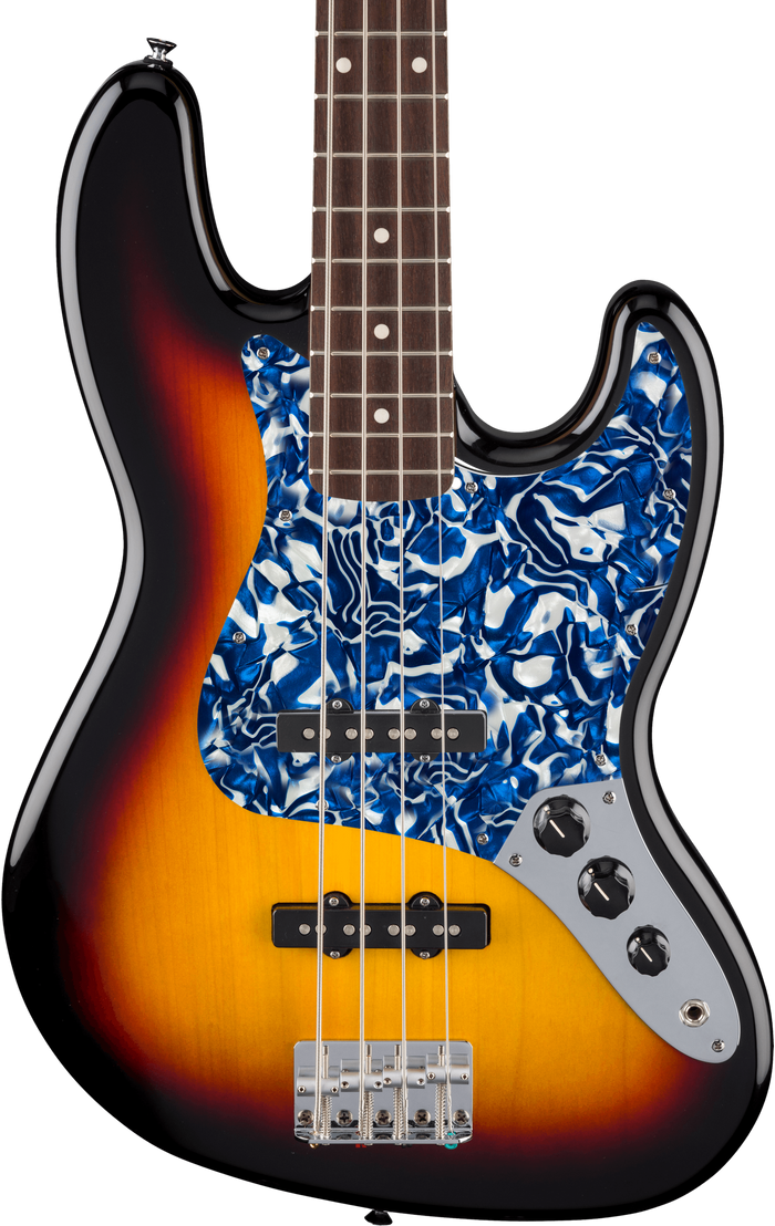 D'Andrea USA Blue Swirl Pearl | J Bass Pickguard – product image 5
