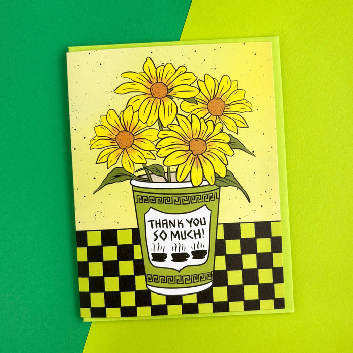 Bodega Flowers Thank You Card