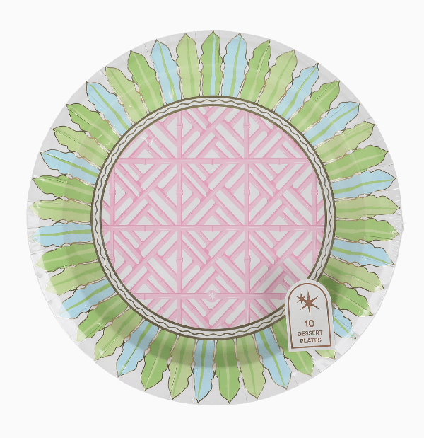 Packed Party Cabana Club Dessert Paper Plates