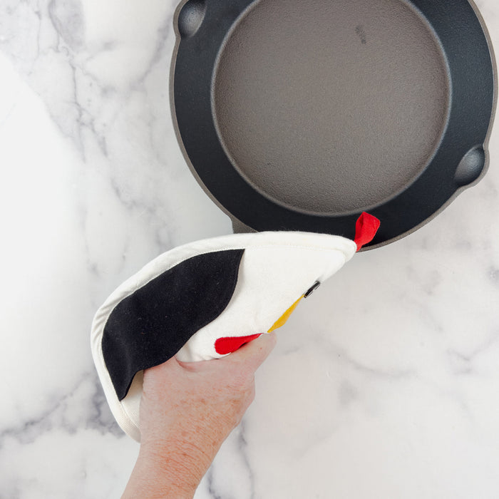 Chicken Pot Holder with wings