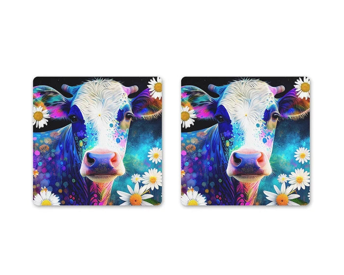 Dazzlesome Daisies | Square Coaster Set