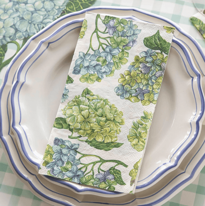 Hester & Cook Party Hydrangea Napkins