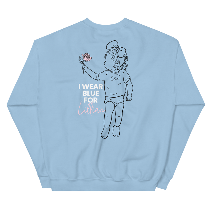 I Wear Blue for Lillian Sweatshirt