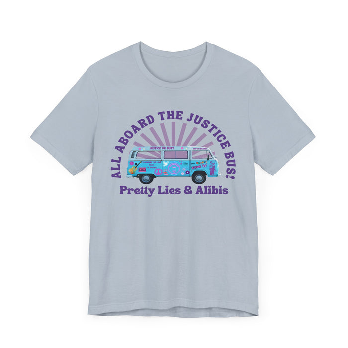 Justice Bus Unisex Jersey Short Sleeve Tee