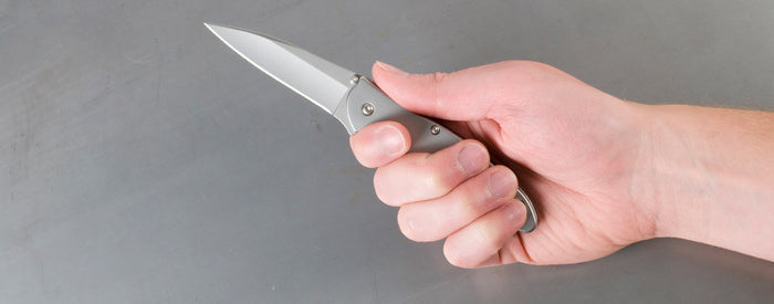 Kershaw Leek Spring Assisted Knife (3" Bead Blast Plain) 1660 - GearBarrel.com