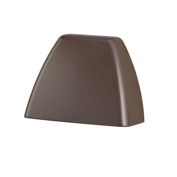 Kichler - 4 Corners LED Deck Light (12V, 2.5W, Integrated LED 2700K, Textured Architectural Bronze) - 16111AZT27