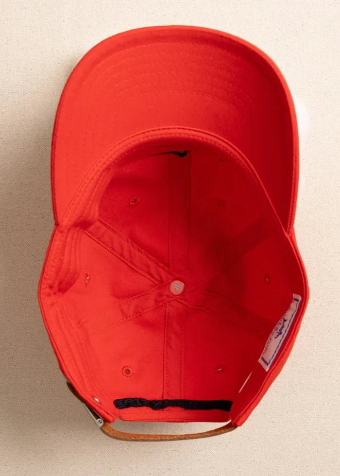 Kids Uh Oh Sharks Leather Strap Hat