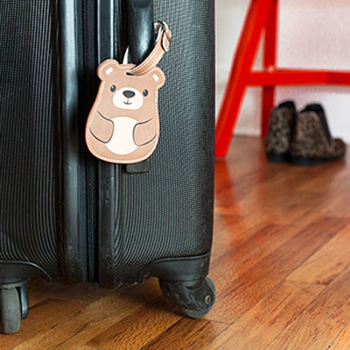 Kikkerland - Bear Luggage Tag TT28
