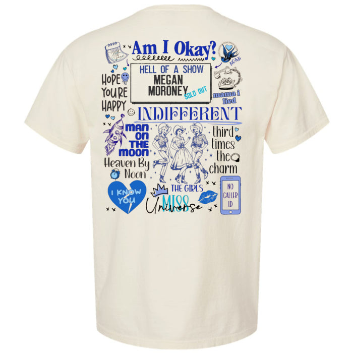 Megan Moroney - Am I Okay? Comfort Color T-shirt