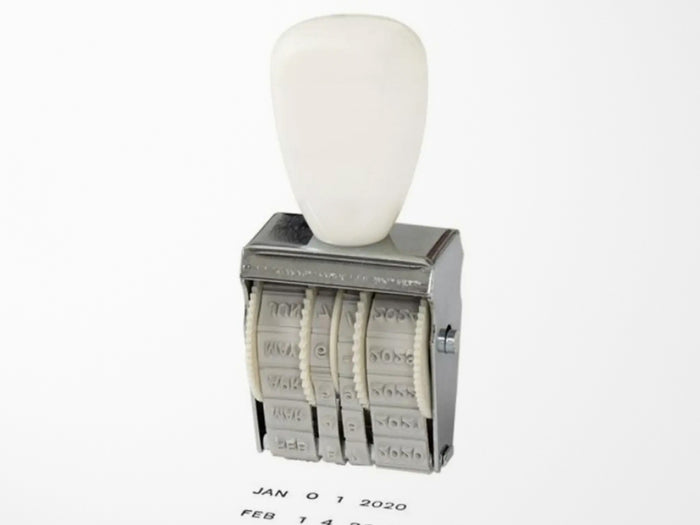 Mini Date Rotating Stamp - Classic