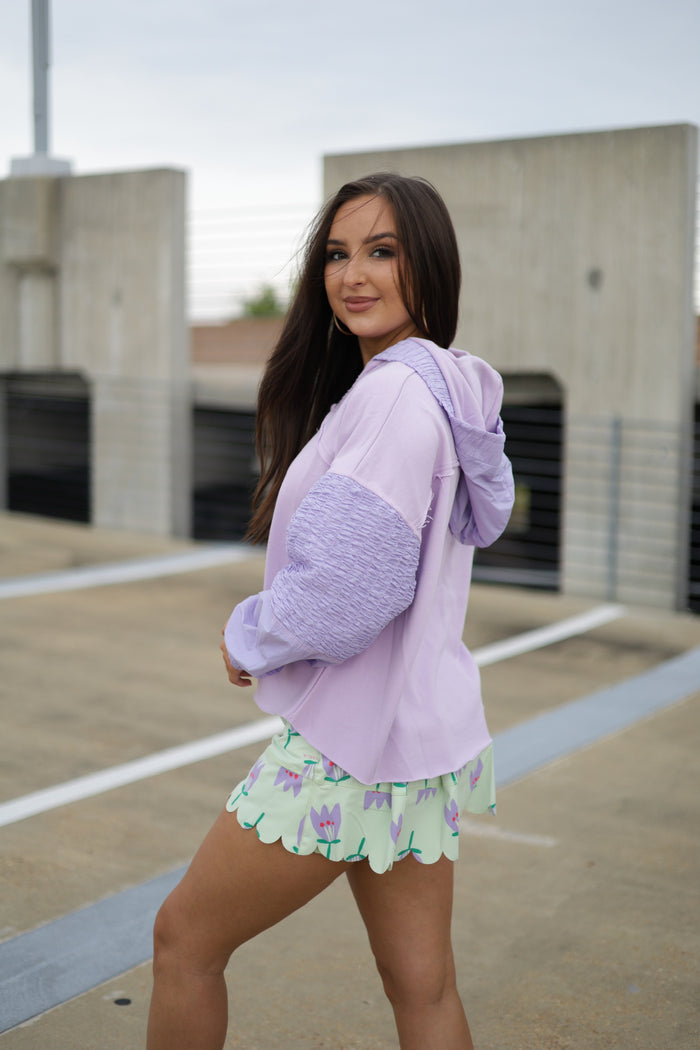 Poppy Kourt Scallop Skort - Green