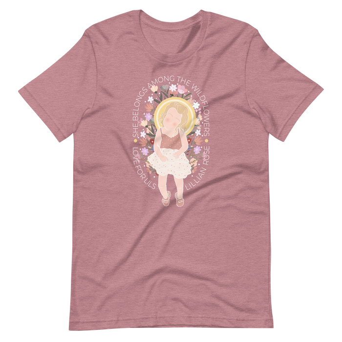 She Belongs Among the Wildflowers Tee