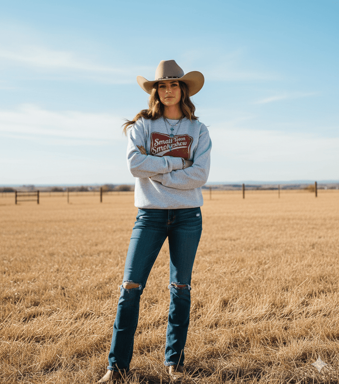 Small Town Smokeshow Graphic SweatshirtAshS