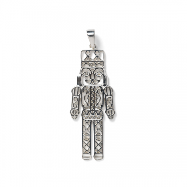 Southern Gates® Nutcracker Pendant Holiday Series 41x17mm 925 Sterling Silver Designed and distributed in Charleston, SC Southern Gates® holiday jewelry celebrates our favorite times of the year.