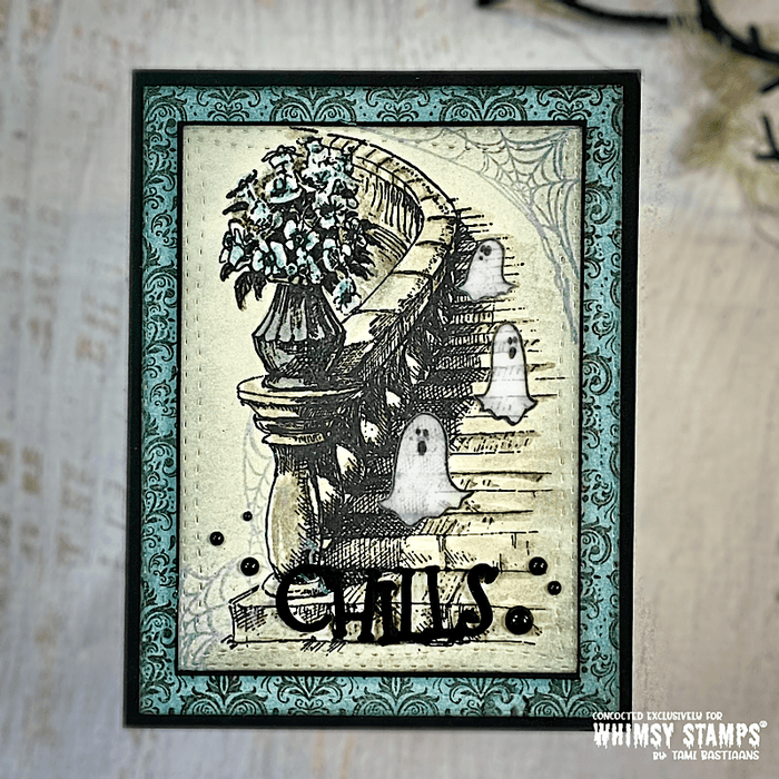 Spirited Sentiments Clear Stamps - Whimsy Stamps