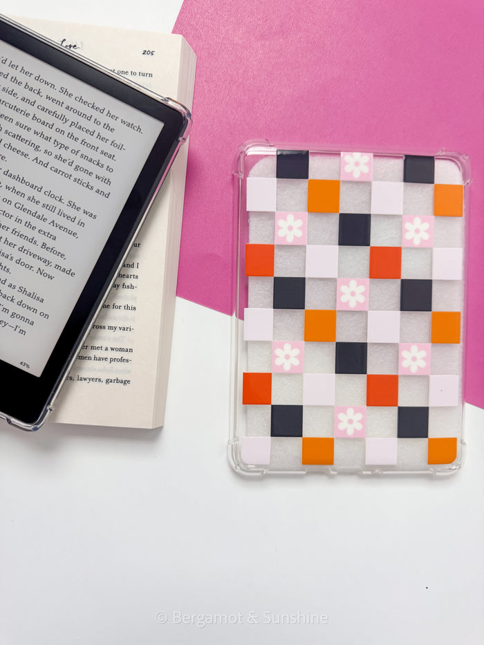 Summerween Checkerboard E Reader Case