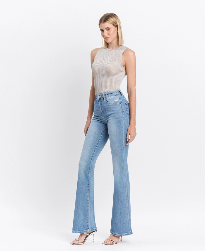 The Julia High Rise Flare Jean