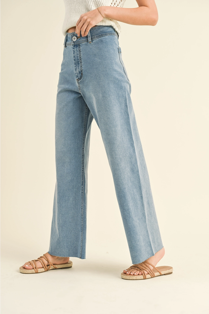 The Justice Straight Leg Jean - Denim