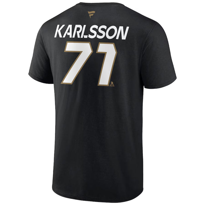 Vegas Golden Knights Authentic Pro William Karlsson Name & Number Tee - Vegas Team Store