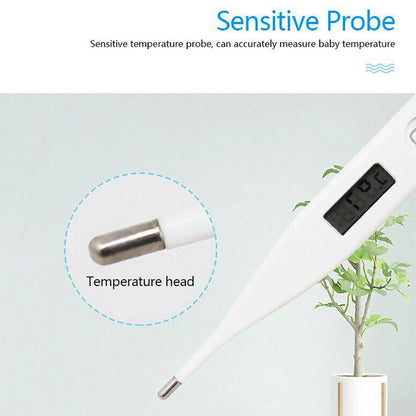 10pcs Digital Thermometer – Oral Use for Baby & Adult