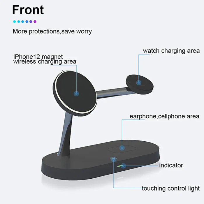 Wireless charging station.