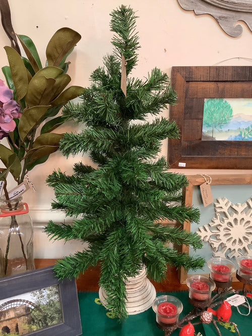 24” Faux Christmas tree