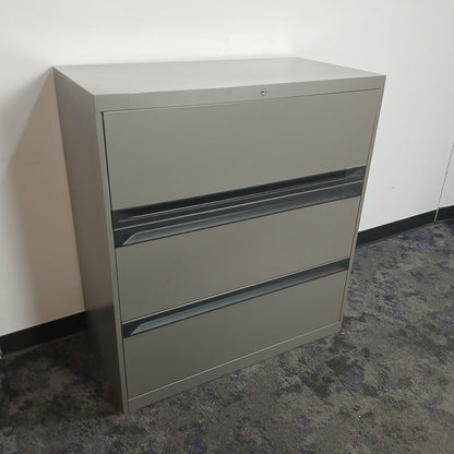 36" 3 Drawer Lateral File Cabinet