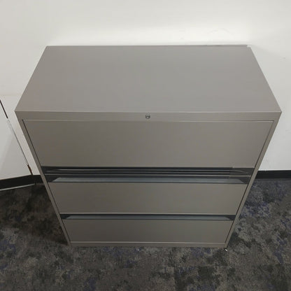 36" 3 Drawer Lateral File Cabinet