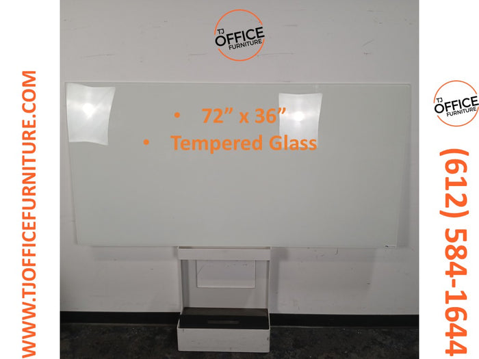 36" x 72" Glass Whiteboard / Dry Erase (#6951)
