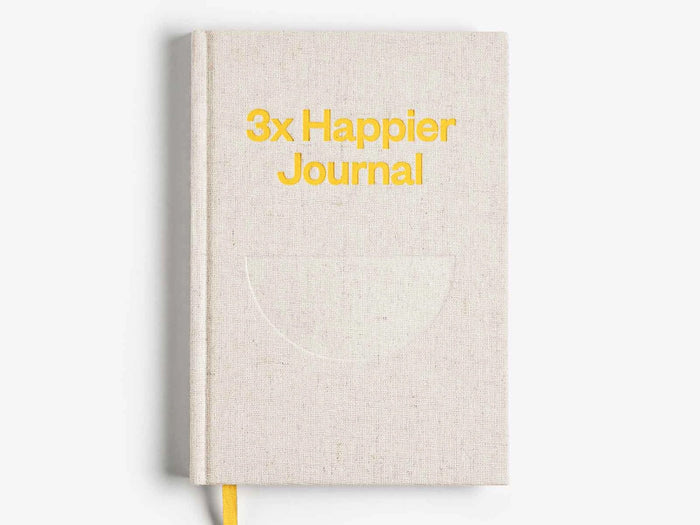 3X Happier Journal - Guided Mental Wellness Journal