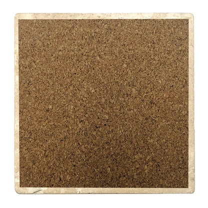 4" Absorbent Stone Coffee Gift Coasters, Everything I Need Is Coffee, 2 Sets of 4, 8 Pieces - Christmas by Krebs Wholesale