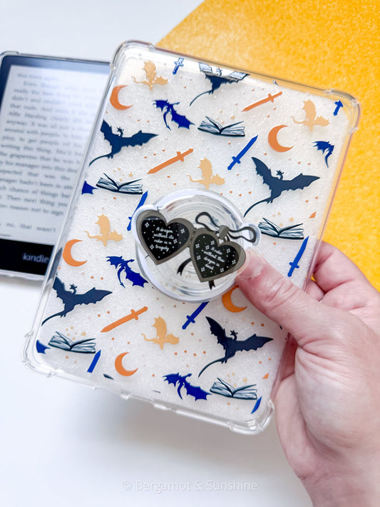 4W A Dragon Without Its Rider MagSafe Phone & E-Reader Grip – Bookish Accessory