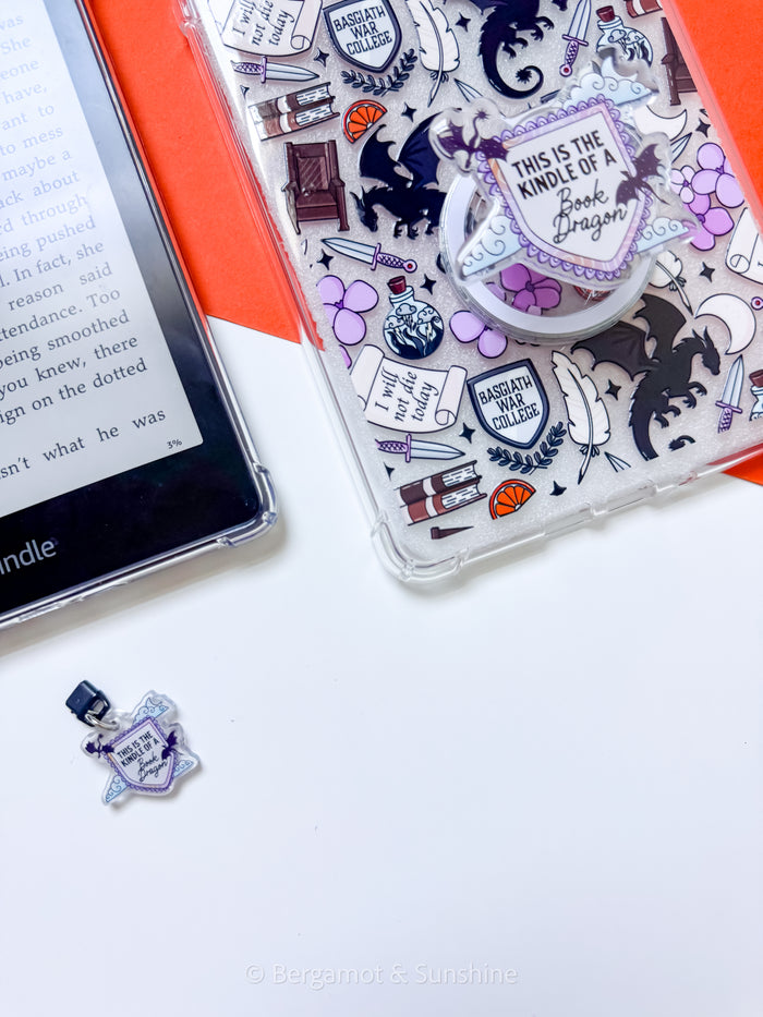 4W Kindle of a Book Dragon MagSafe Phone & E-Reader Grip – Bookish Accessory