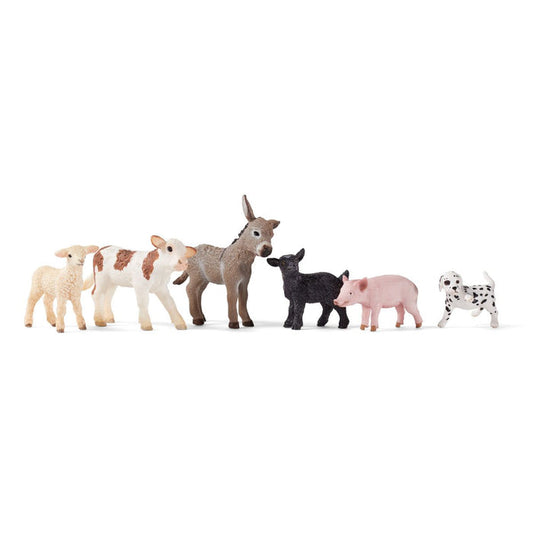 6-Piece Baby Farm Animal Bundle
