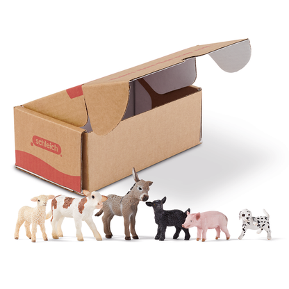 6-Piece Baby Farm Animal Bundle
