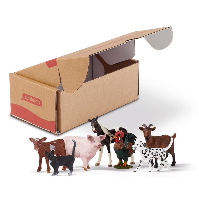 7-Piece Farm Animal Bundle