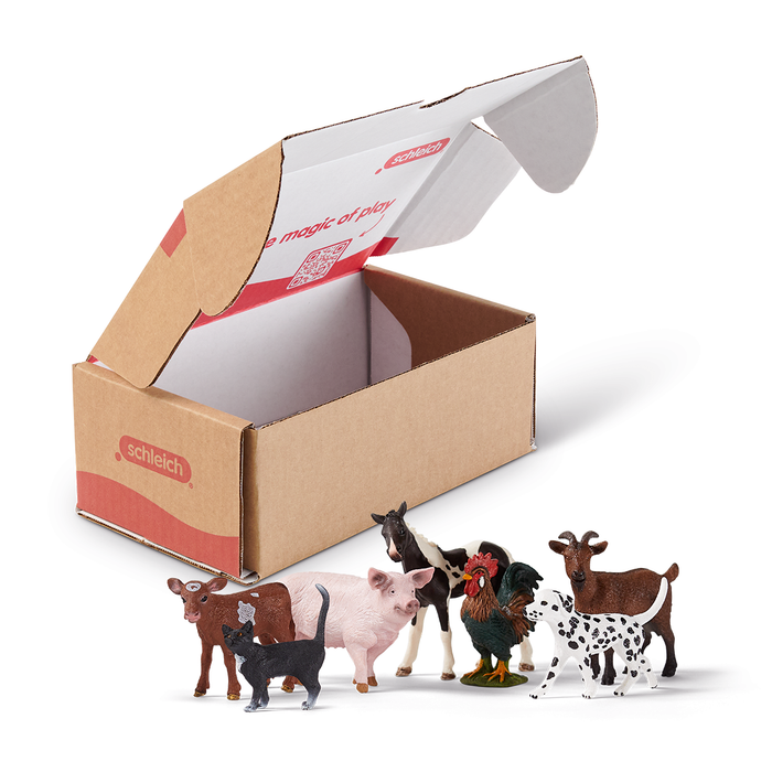 7-Piece Farm Animal Bundle