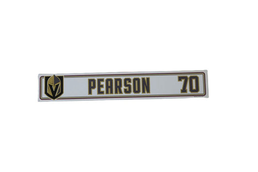 #70 Tanner Pearson 2024-2025 Locker Nameplate-19773 - Vegas Team Store
