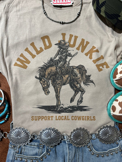 Wild Junkie Cowgirl Graphic Tee