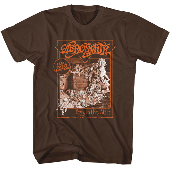 Aerosmith - Toys In The Attic 8 Track Adult T-Shirt