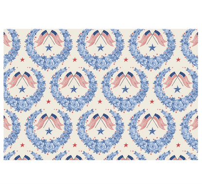 Hester & Cook American Floral Placemat