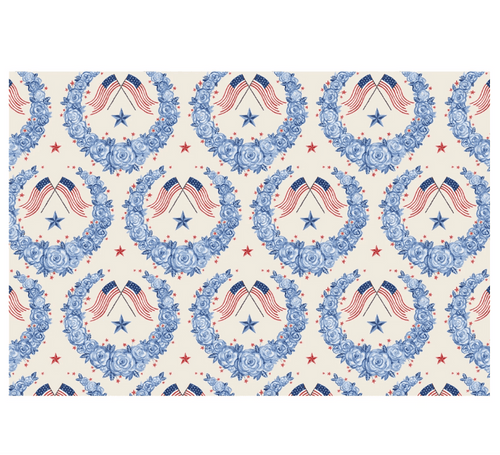 Hester & Cook American Floral Placemat