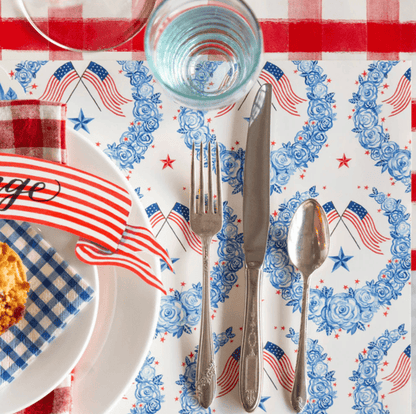 Hester & Cook American Floral Placemat