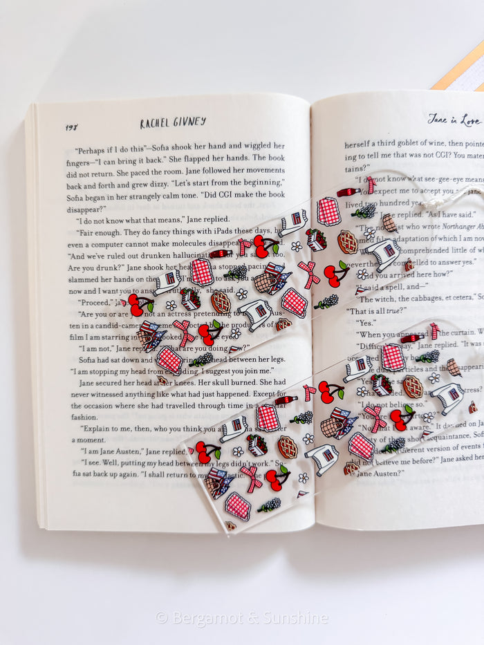 Americana Picnic E Reader Case and/or Bookmark [Combined Listing]