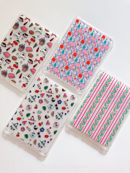 Americana Picnic E Reader Case and/or Bookmark [Combined Listing]