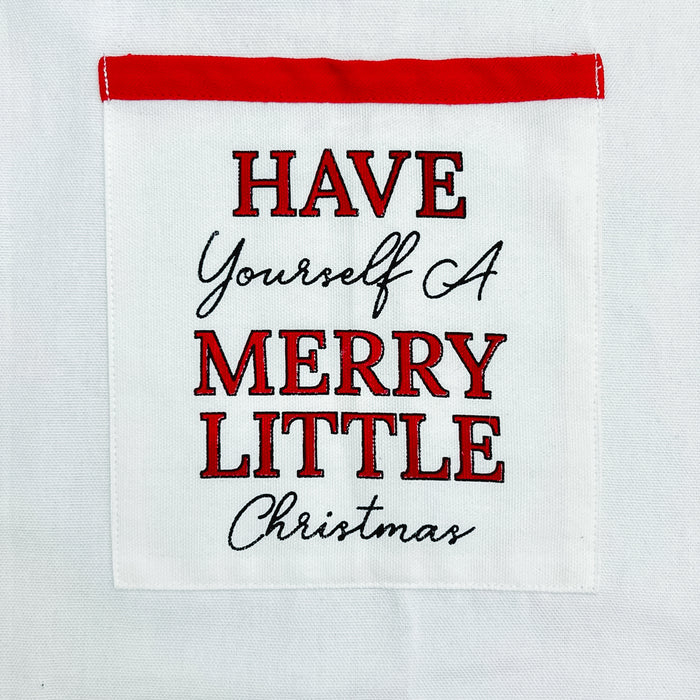 Apron Cardinal Christmas